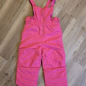 Cat & Jack Bright Pink Kids Overalls
